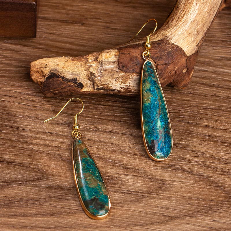 Boucles d'oreilles Emperor Stone 65,6 mm Drop pour le bonheur