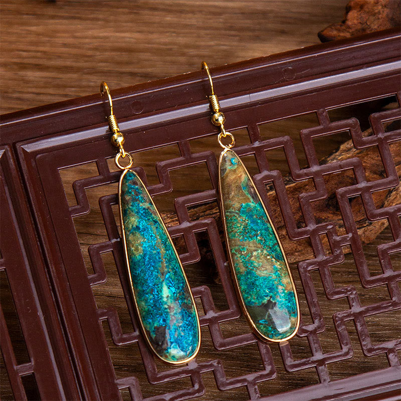 Boucles d'oreilles Emperor Stone 65,6 mm Drop pour le bonheur