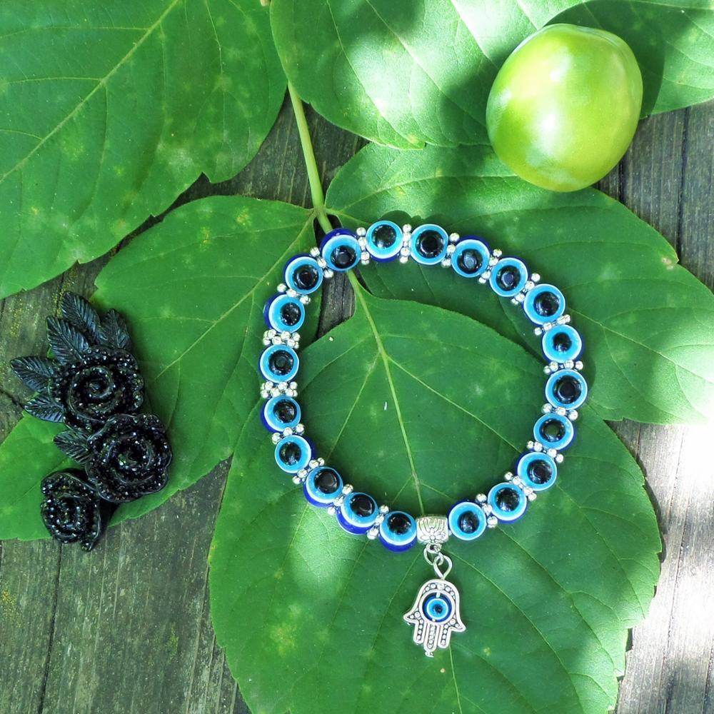 Bracelet de protection contre le mauvais œil Hamsa