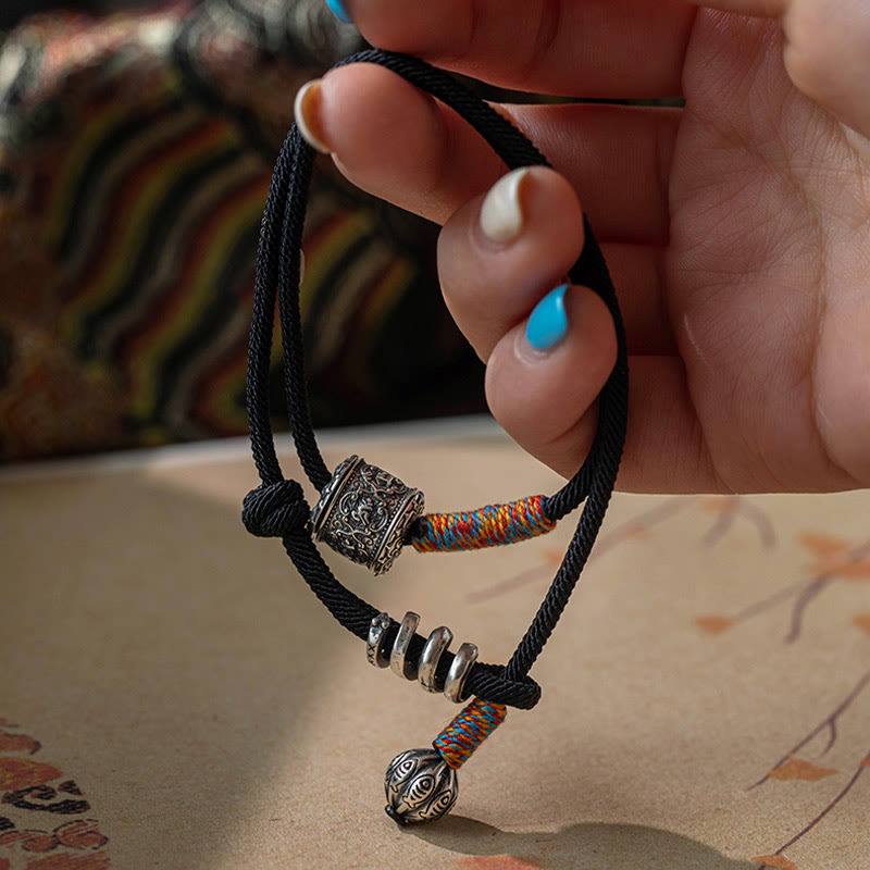 Om Mani Padme Hum Double Wrap Bracelet | Mindfulness & Peace