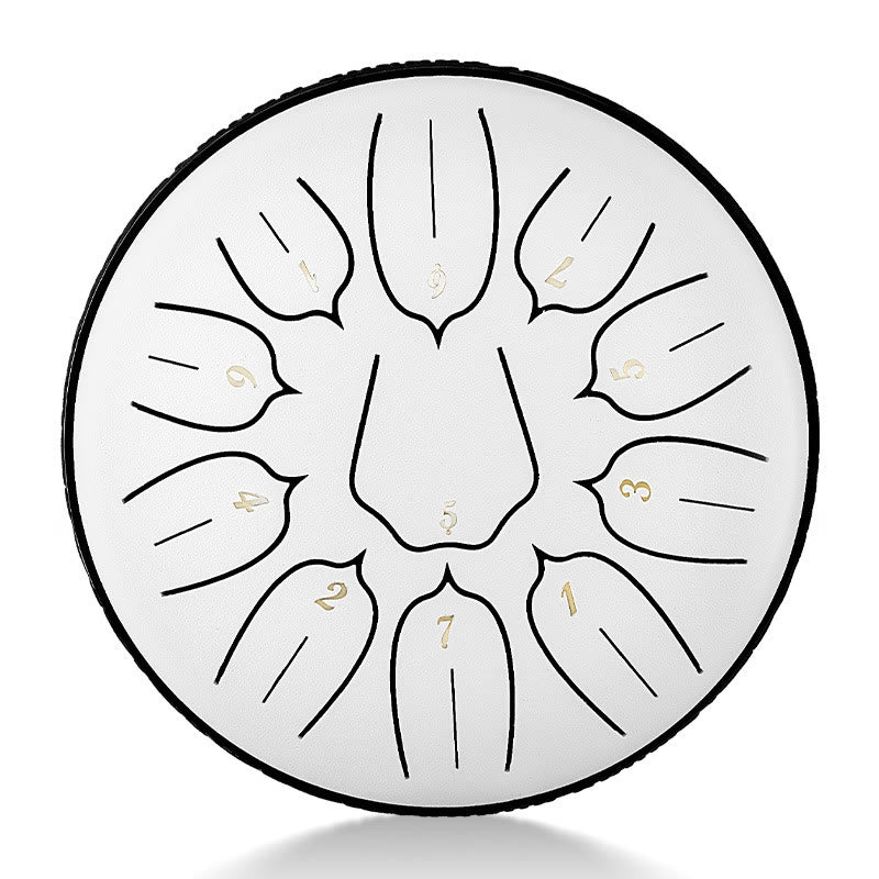 Kit de méditation Lotus de 6 pouces à 11 notes en acier