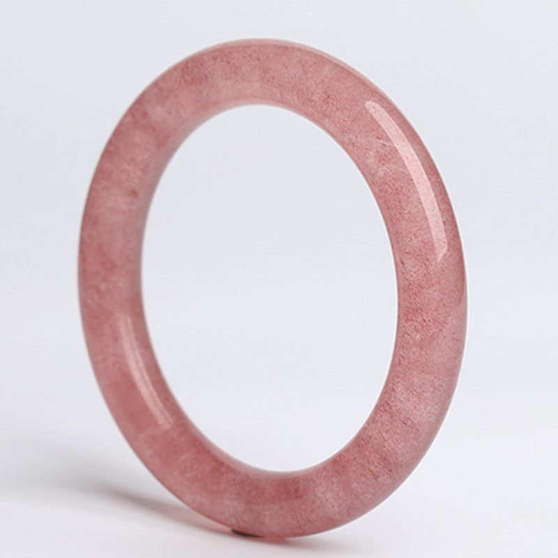 Strawberry Quartz Love Healing Bracelet 50mm Bangle