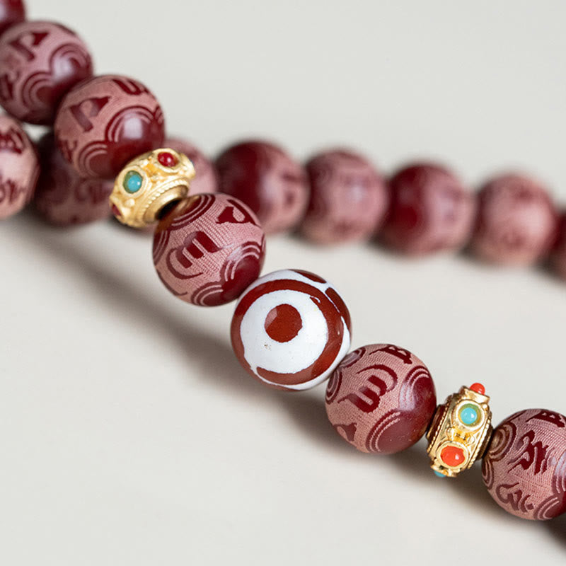 10mm Bodhi Seed Om Mani Padme Hum Harmony Bracelet