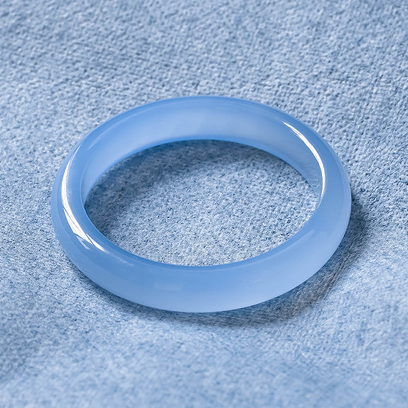 Blue Chalcedony Emotional Balance Bracelet 54mm