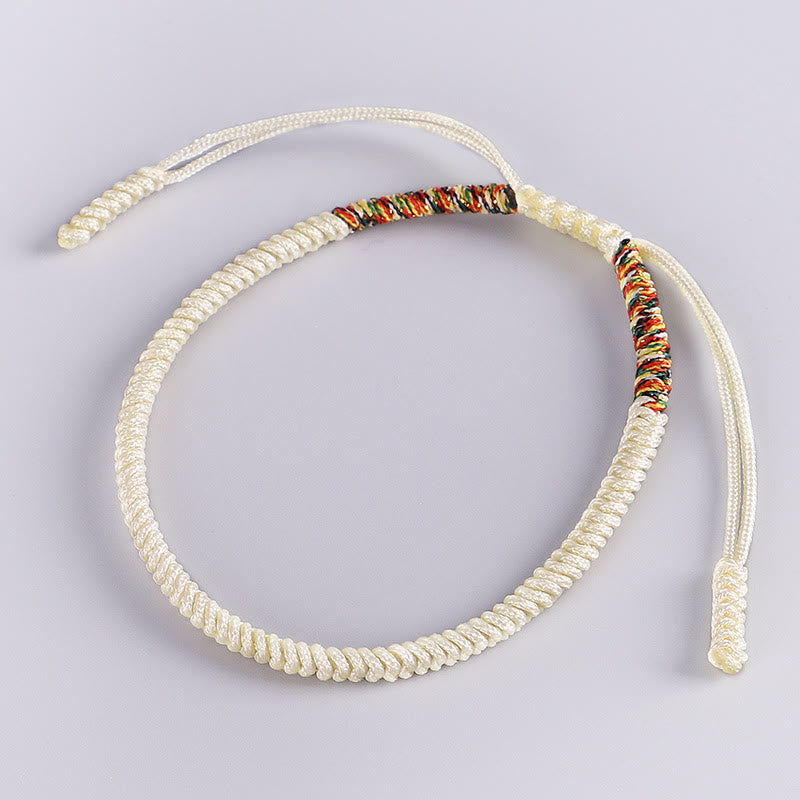 Tibetan King Kong Knot Bracelet Set for Luck & Peace