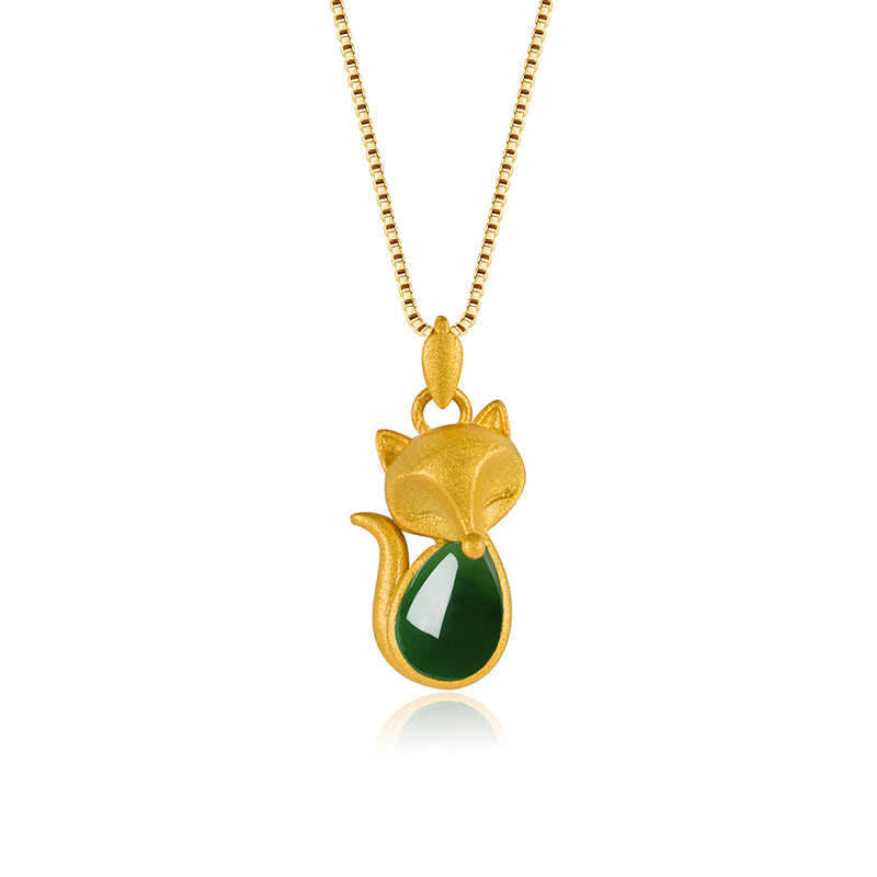 Green Chalcedony Courage Necklace Pendant | Healing Sounds