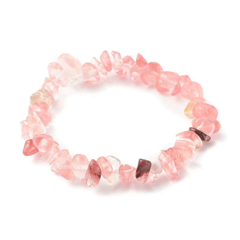 Bracelet de guérison en cristal d'améthyste avec équilibre énergétique positif