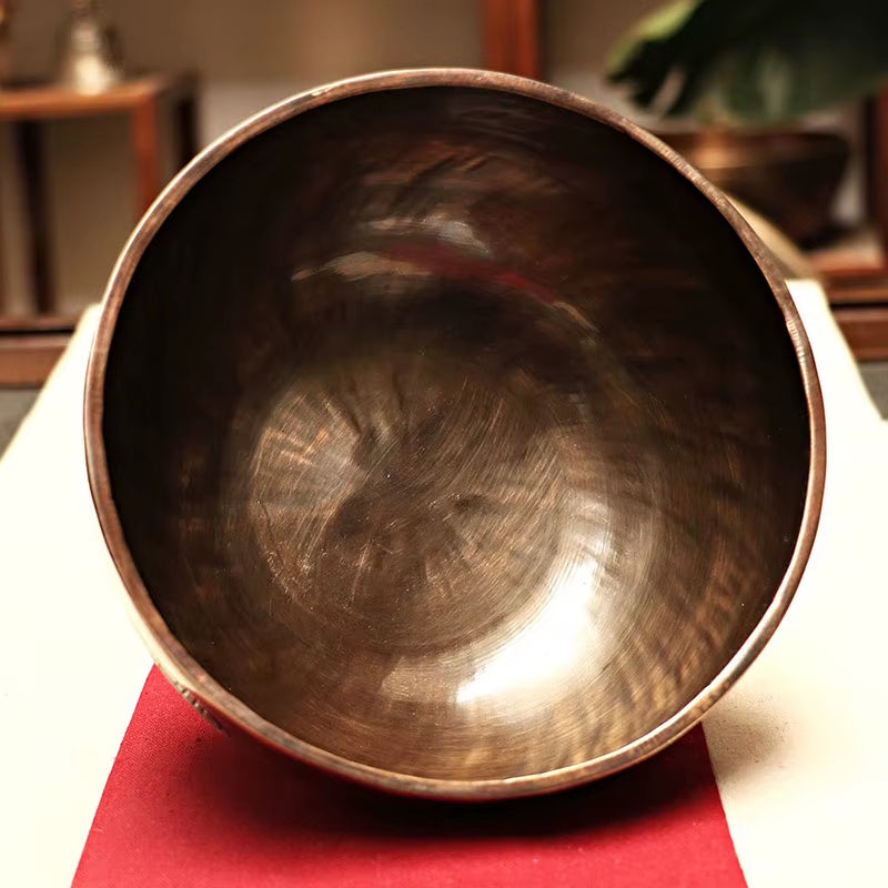 Large Buddhist Tibetan Singing Bowls Meditation Massage Yoga Mindfulness Nepal Singing Bowl Sound Healing Therapy Decorative