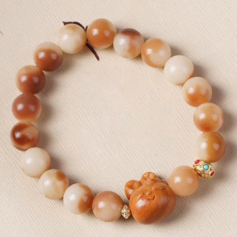 Bodhi Seed Wisdom Bracelet 12mm for Peaceful Mind