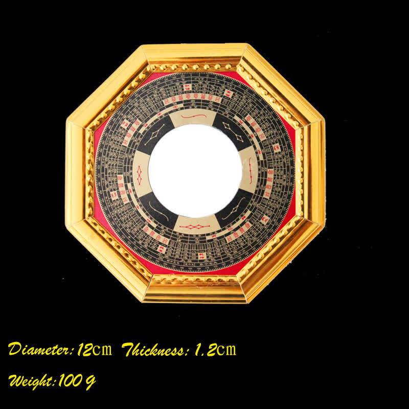 Miroir Feng Shui Bagua pour l'équilibre et l'harmonie | Décoration murale