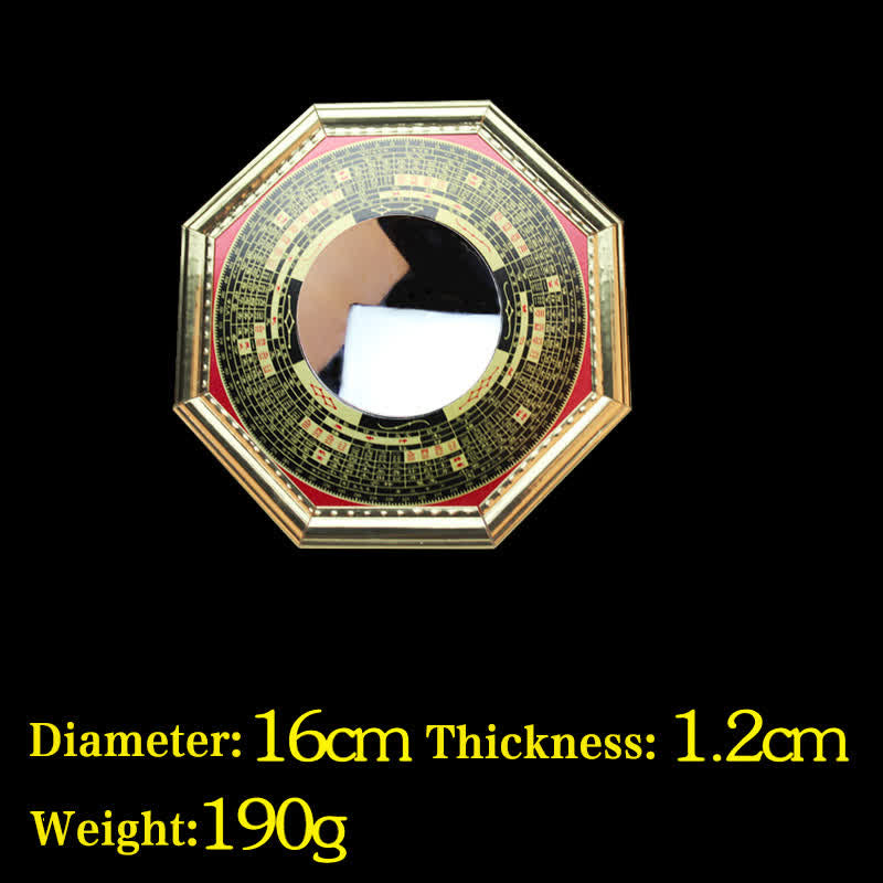 Miroir Feng Shui Bagua pour l'équilibre et l'harmonie | Décoration murale