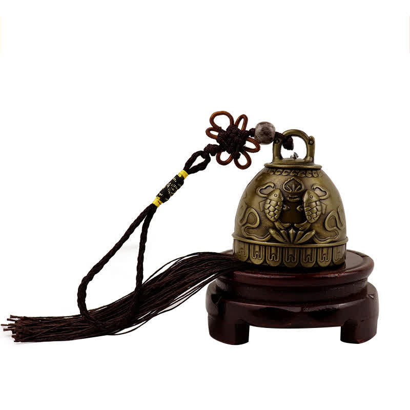 Carillon éolien Feng Shui Bouddha en alliage de zinc pour Zen
