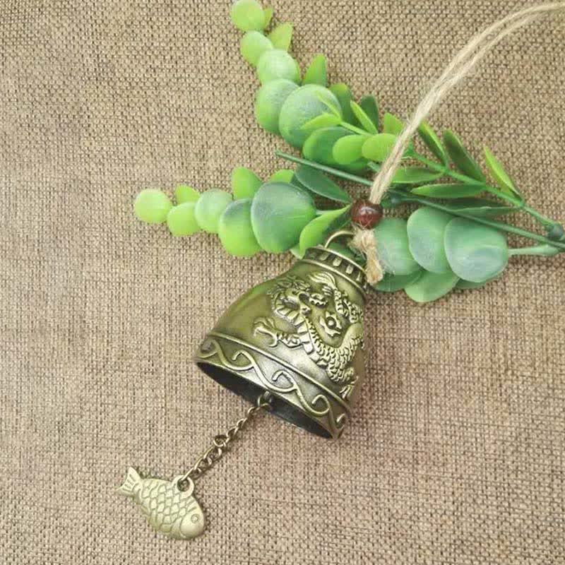 Carillon suspendu Feng Shui en alliage de zinc pour décoration zen