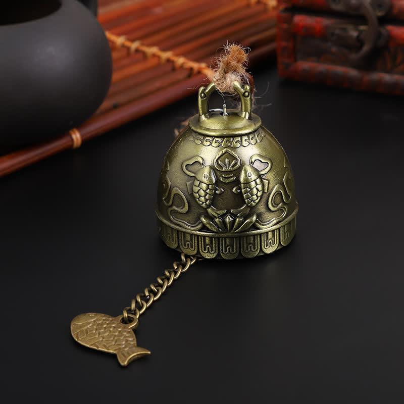 Carillon suspendu Feng Shui en alliage de zinc pour décoration zen