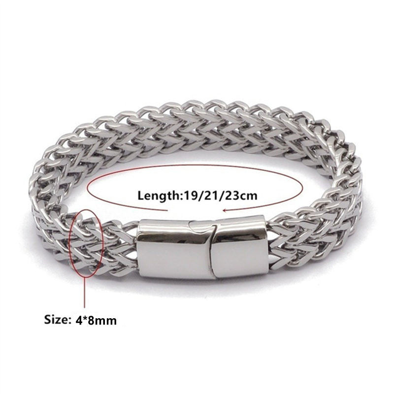 Titanium Steel Magnetic Buckle Spiritual Balance Bracelet