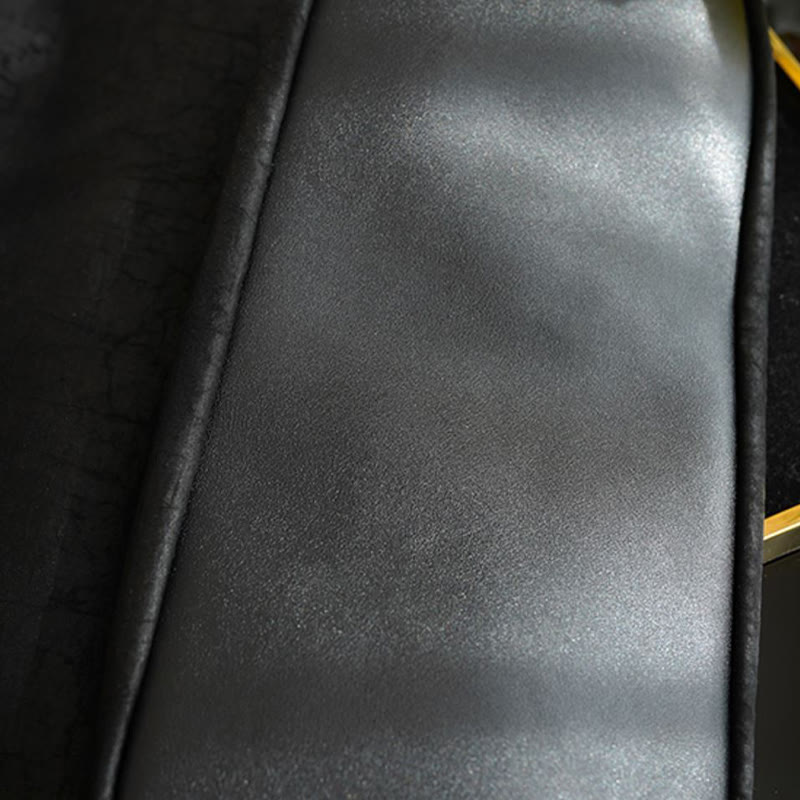 Sac à bandoulière en soie Xiangyunsha brodé de fleurs de poisson et de phénix