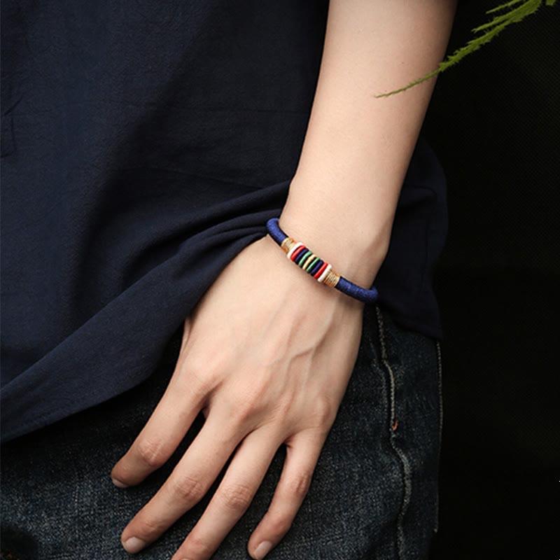 Bracelet fil rouge Cinq Éléments | Nœud King Kong, Protection et Chance