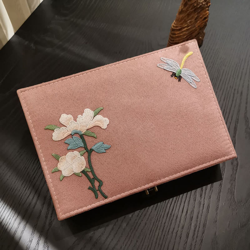 Coffret à bijoux en flanelle 28 cm pour bijoux spirituels