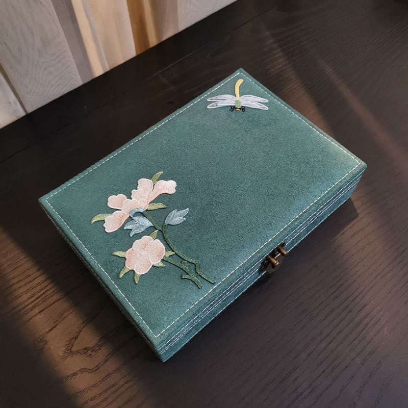 Coffret à bijoux en flanelle 28 cm pour bijoux spirituels