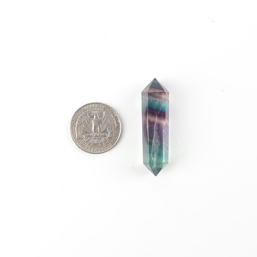 Fluorite 2.25 Inch Double Terminated Crystal Point