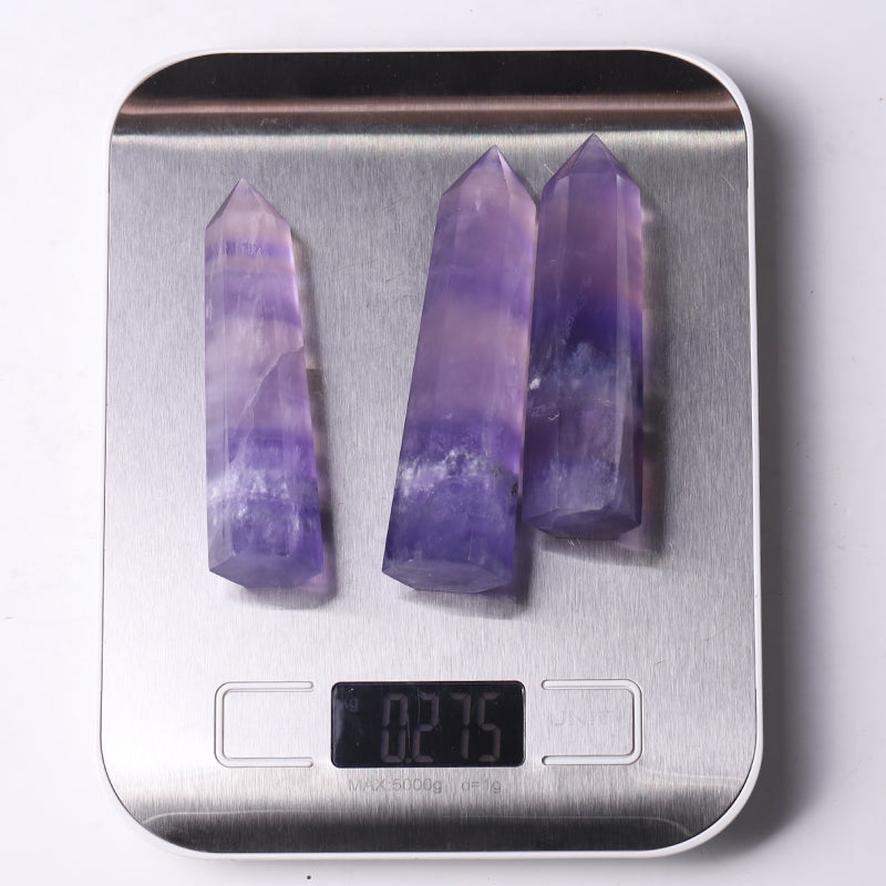 Fluorite Crystal Tower 2.4-4.5 Inch Healing Point