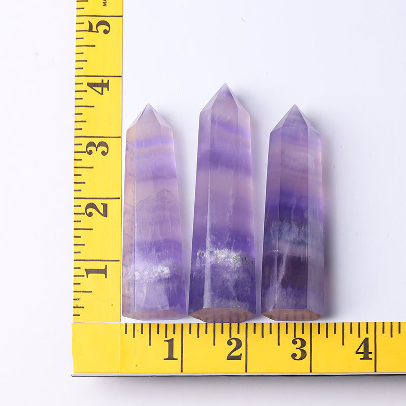 Fluorite Crystal Tower 2.4-4.5 Inch Healing Point