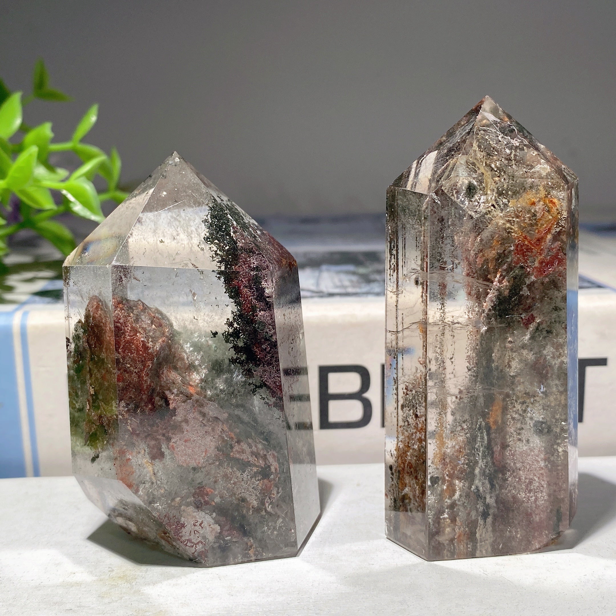 Garden Quartz Tower Crystal Points 2.5-4.5 Inch Healing