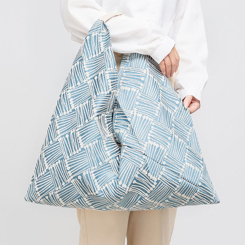 Sac à bandoulière triangulaire à imprimé léopard et fleurs de tigre géométriques