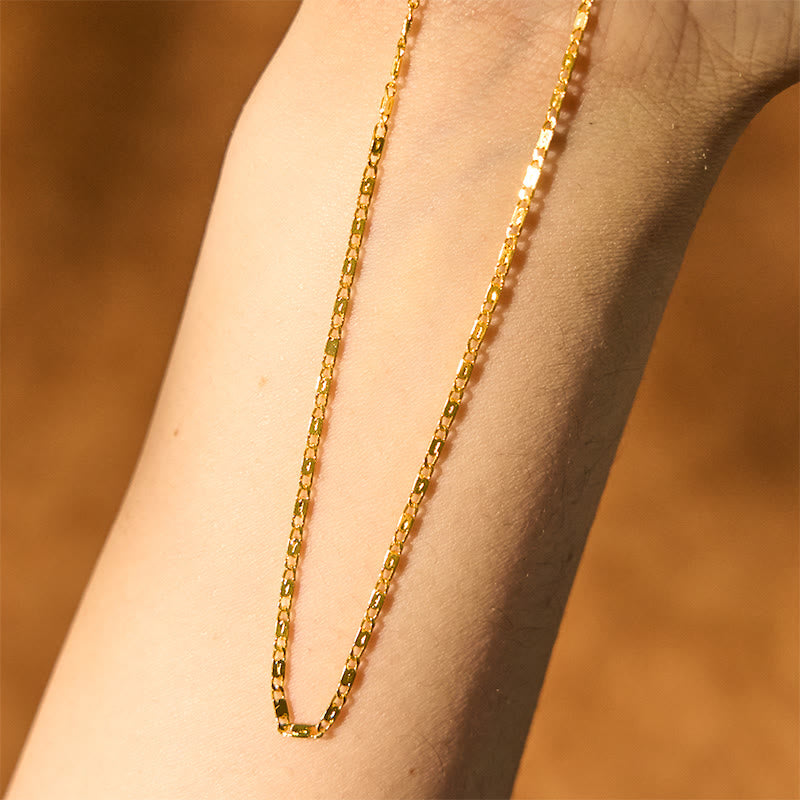 Collier pendentif spirituel moulin à vent en cuivre plaqué or