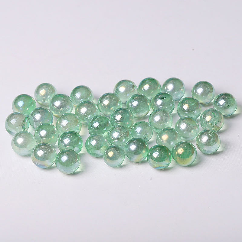 Green Aura Angel Crystal Sphere 0.5-0.7 inch Healing Ball