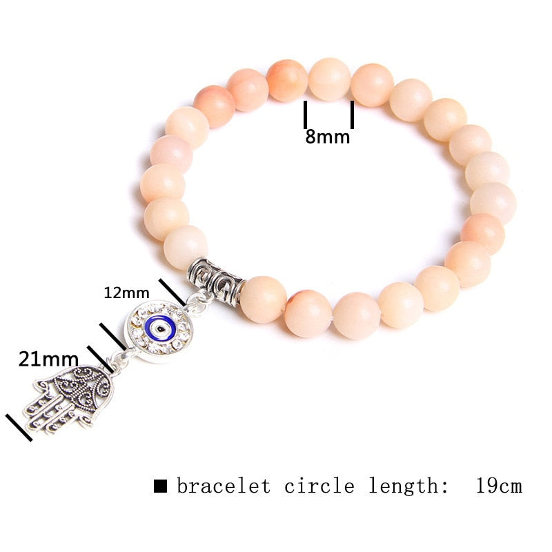 Bracelet Hamsa pour la protection et la force