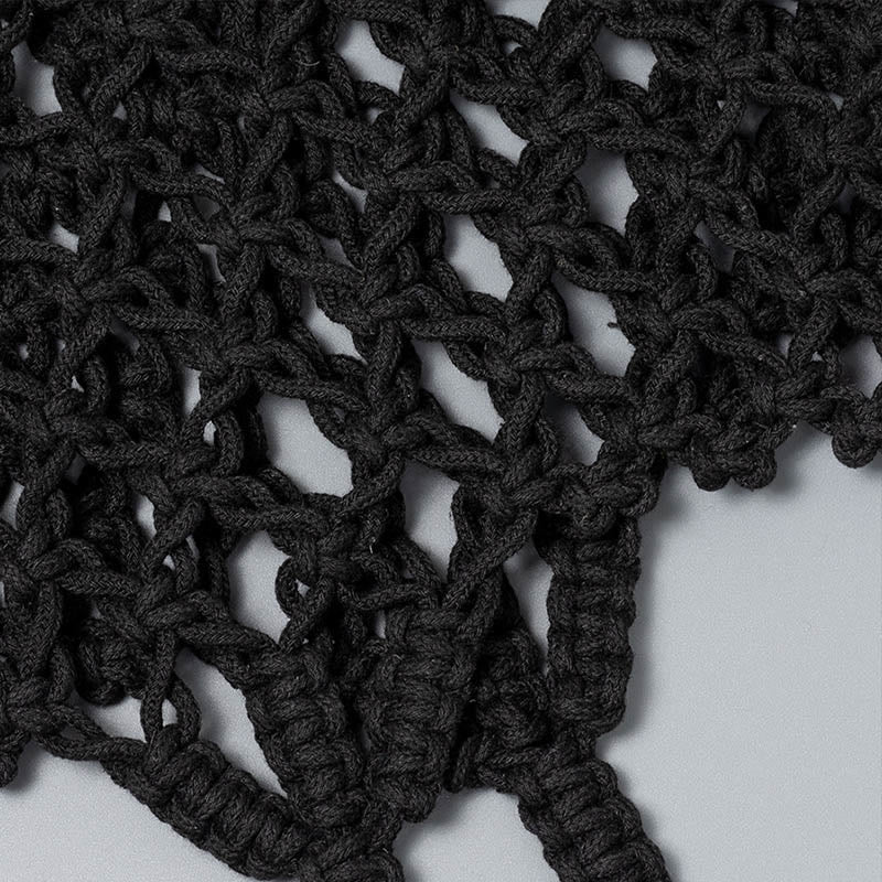 Sac à bandoulière en fil de coton tissé à la main pour le yoga