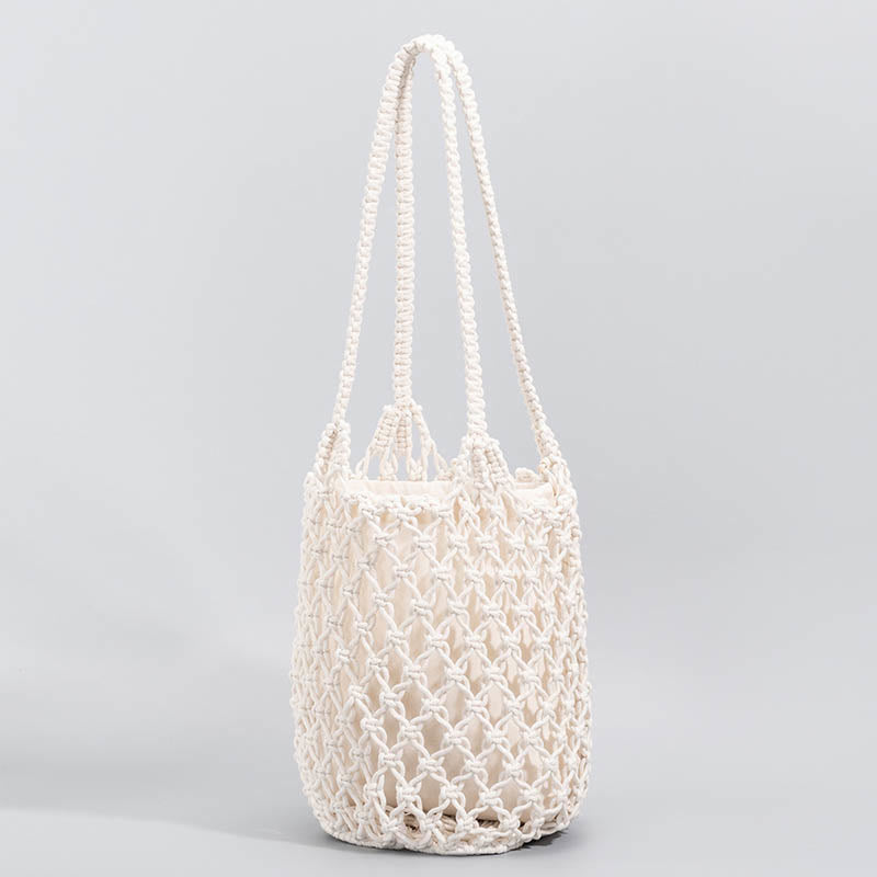 Sac à bandoulière en fil de coton tissé à la main pour le yoga