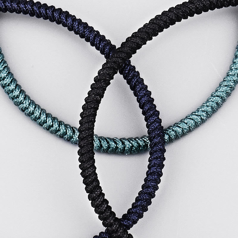 Bracelet tibétain King Kong Knot Strength fabriqué à la main