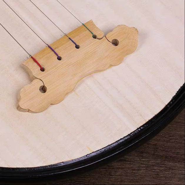 102Cm Adult Pipa Handmade Paulownia Wood Lute Instruments Beginners Learn Playing Chinese Stringed Instruments Ruyi Headstock