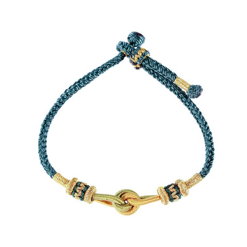 Bracelet en fil rouge fait main pour la foi et la force | Sons de guérison