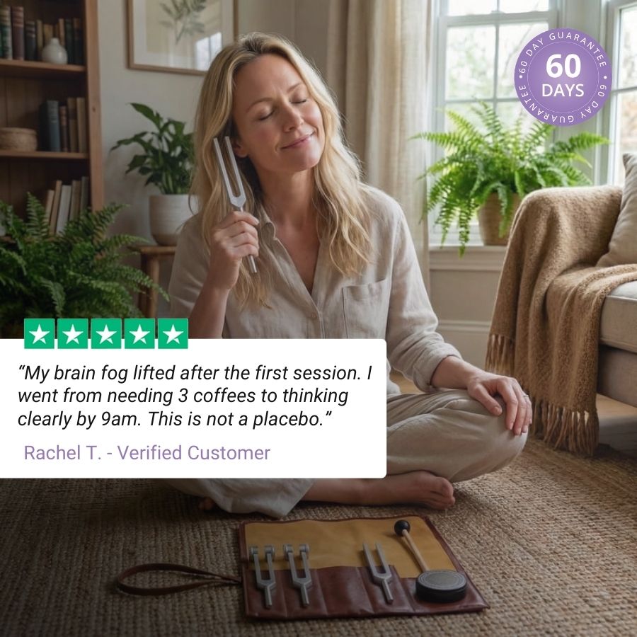 Lot de 3 diapasons Solfeggio : fréquences de guérison 174, 432 et 528 Hz