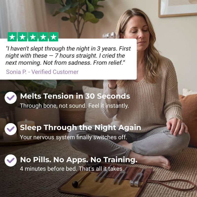 Lot de 3 diapasons Solfeggio : fréquences de guérison 174, 432 et 528 Hz