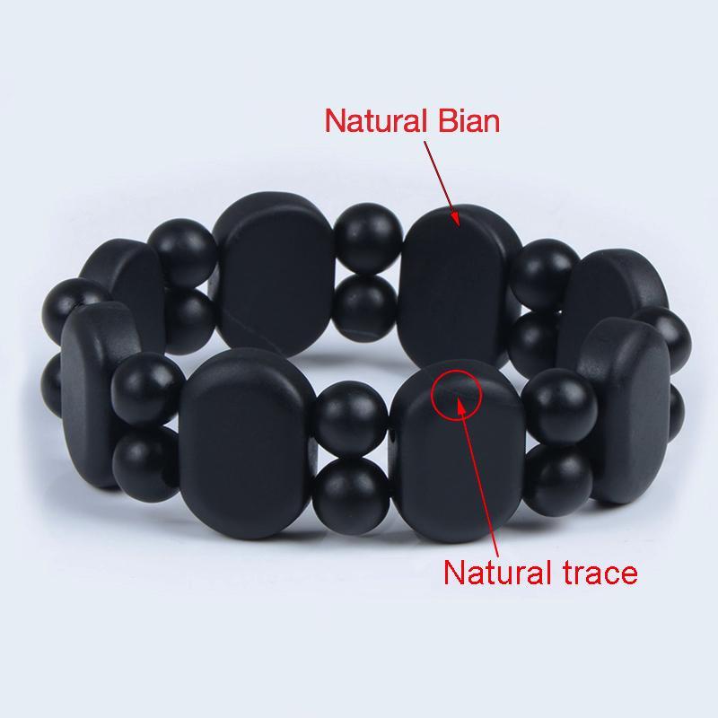 Bracelet en pierre de guérison Bian pour soulager la douleur