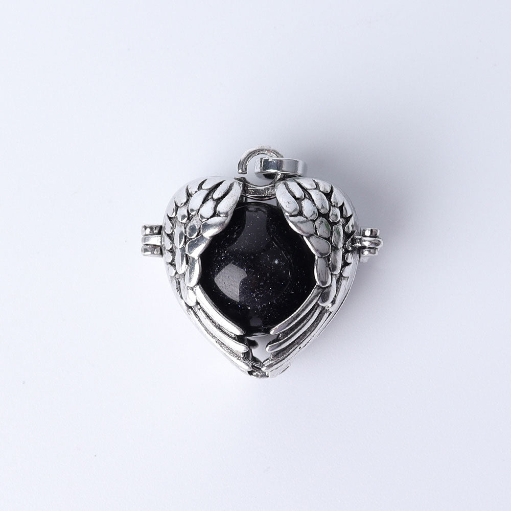 Heart Shape Crystal Pendant | Spiritual Healing Necklace