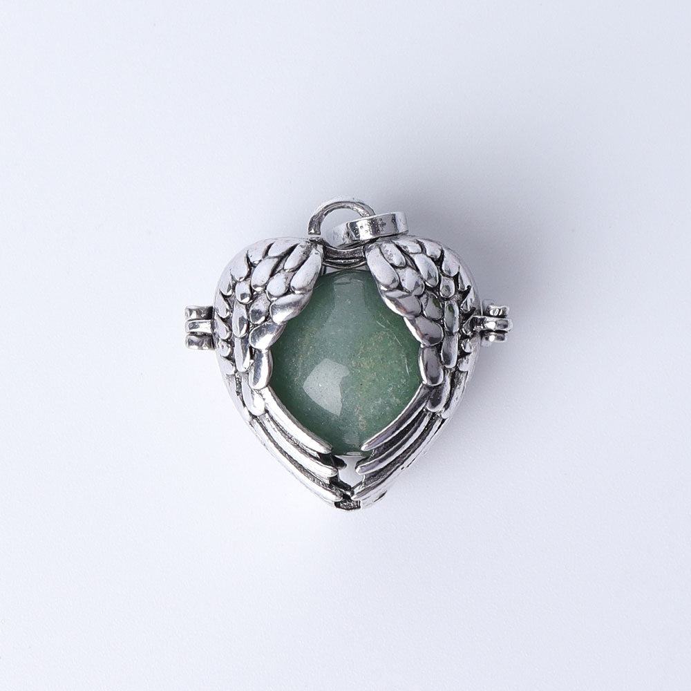 Heart Shape Crystal Pendant | Spiritual Healing Necklace