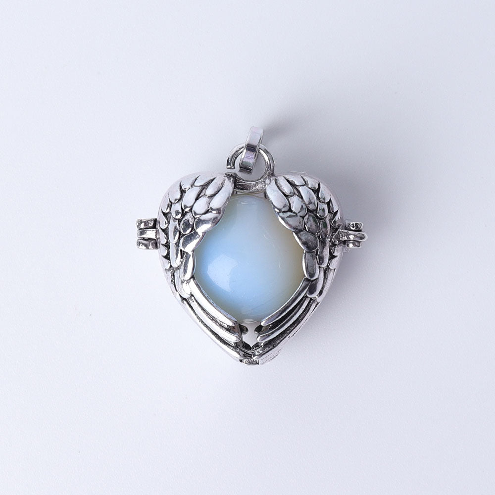 Heart Shape Crystal Pendant | Spiritual Healing Necklace