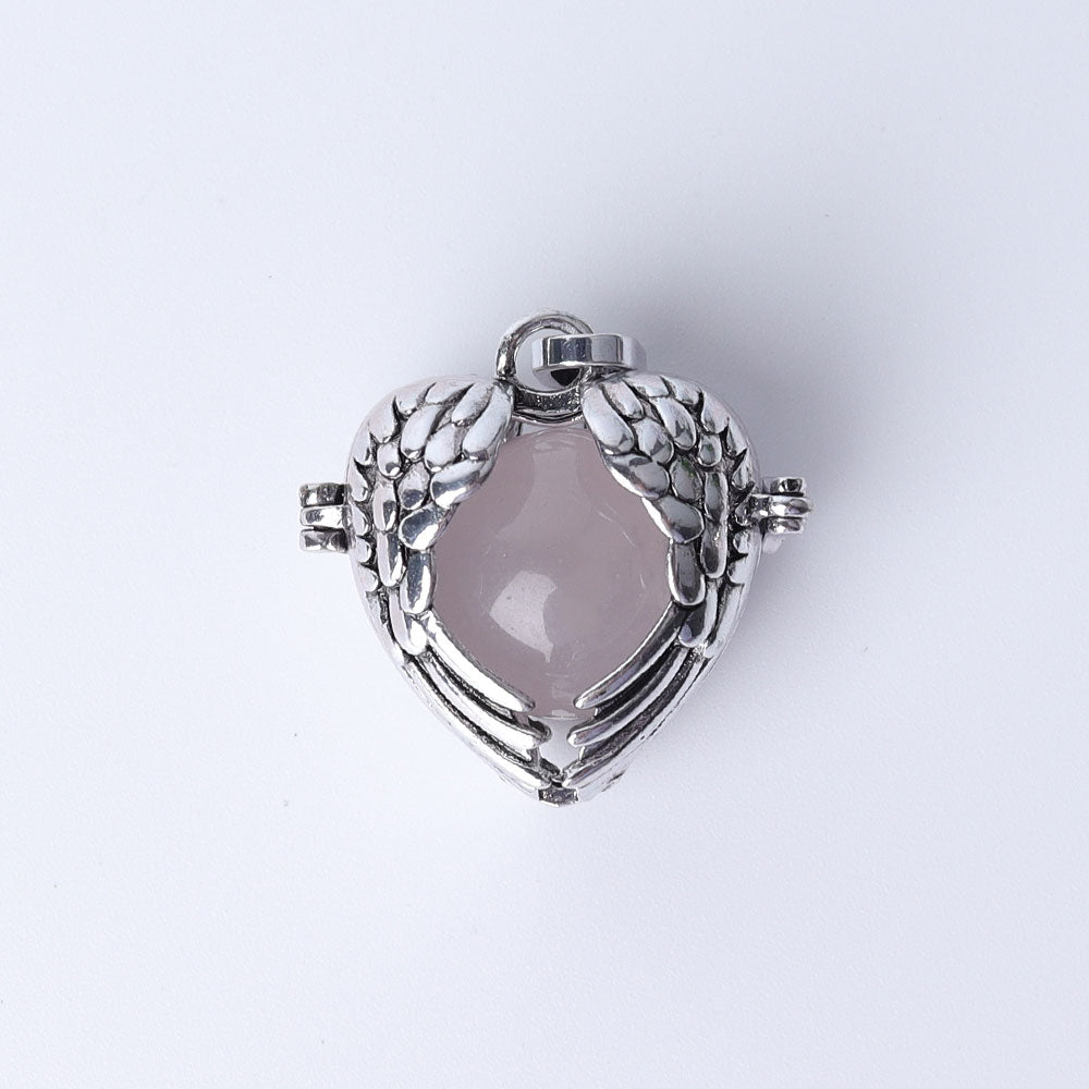 Heart Shape Crystal Pendant | Spiritual Healing Necklace