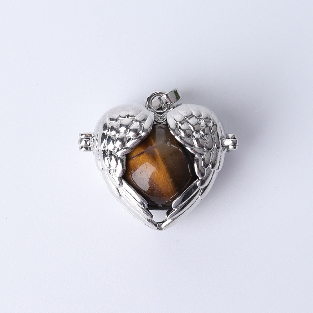 Heart Shape Crystal Pendant | Spiritual Healing Necklace