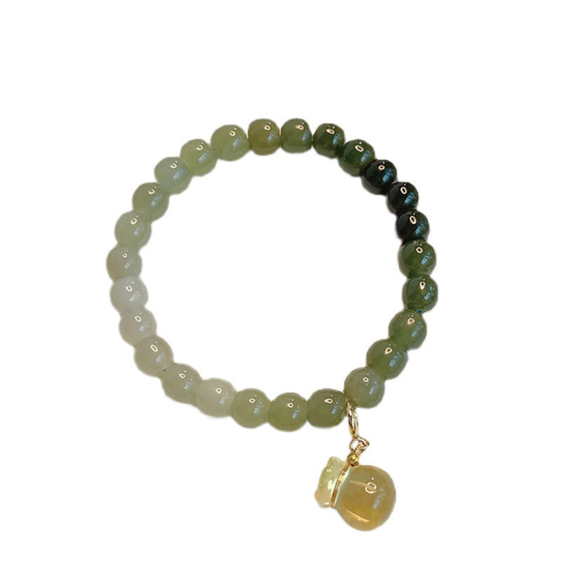 Bracelet porte-bonheur en jade Hetian pour la prospérité