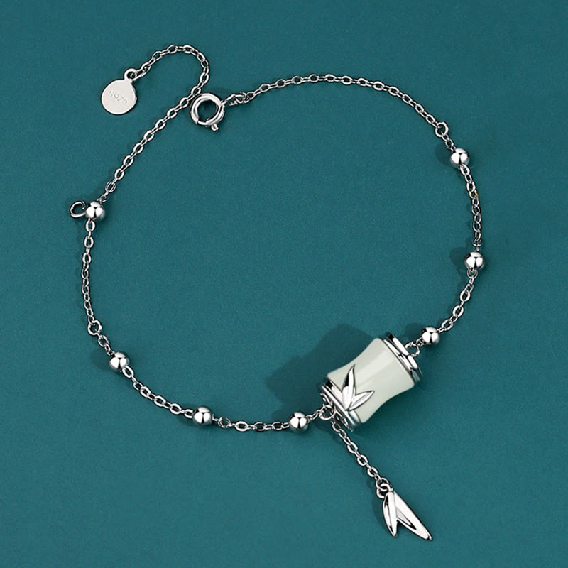 Collier et bracelet porte-bonheur en jade blanc Hetian | Argent sterling et or 22 carats