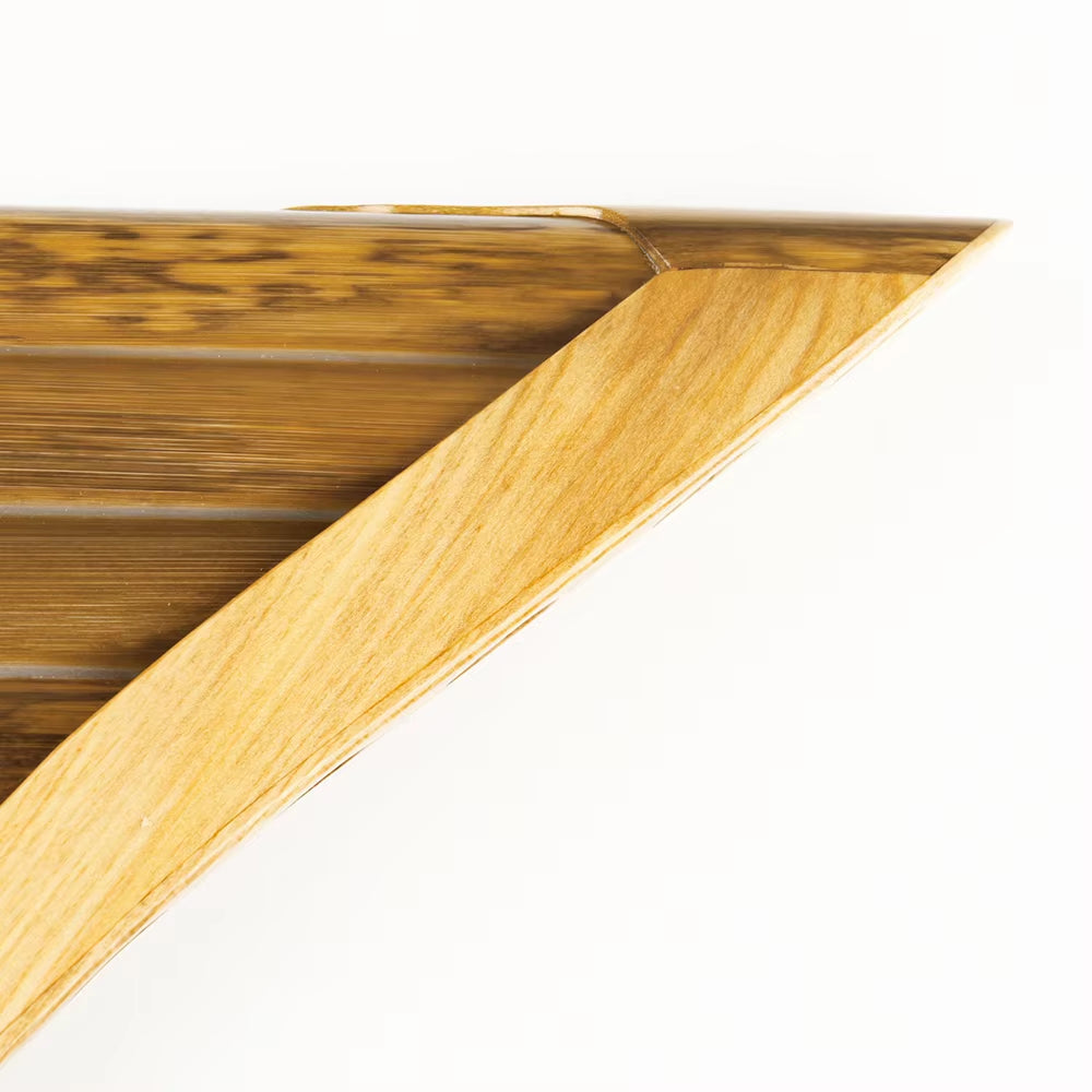 High Quality Bamboo G Key Pan Flute with diagonal wooden beam and wood grain texture