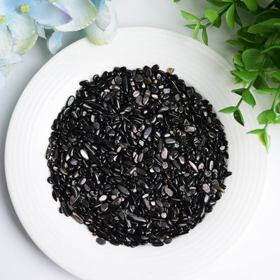 Éclats de pierres polies Hypersthène 5-15 mm Cicatrisation