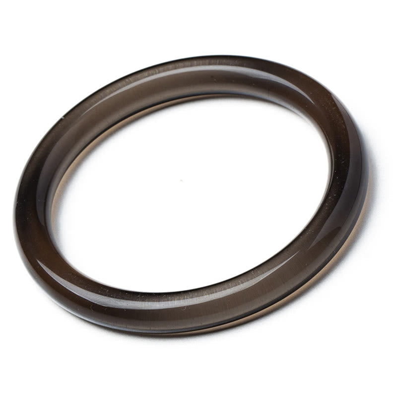 Bracelet de courage en obsidienne glacée pour la guérison émotionnelle et la force