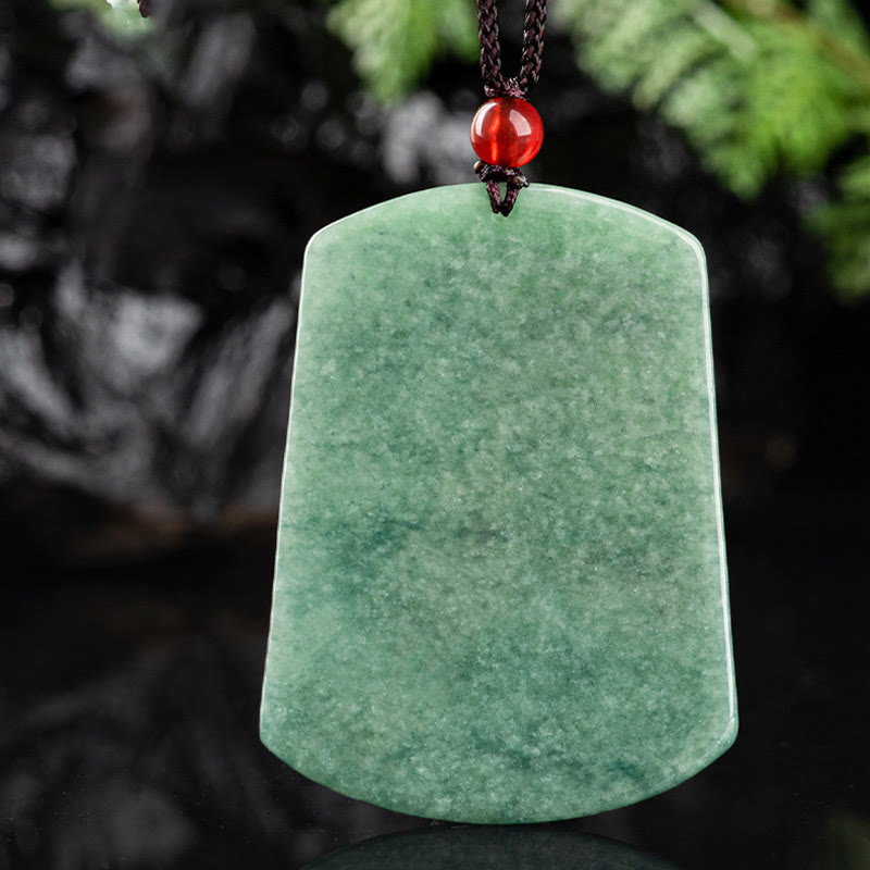 Collier du zodiaque dragon de jade pour la chance et la protection